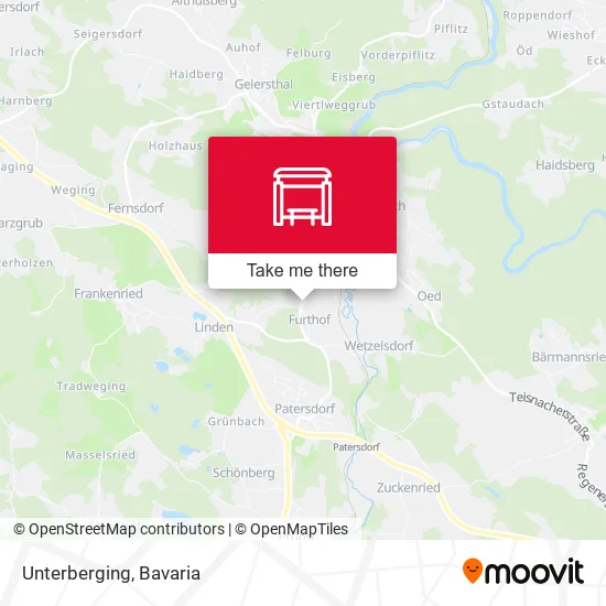 Карта Unterberging