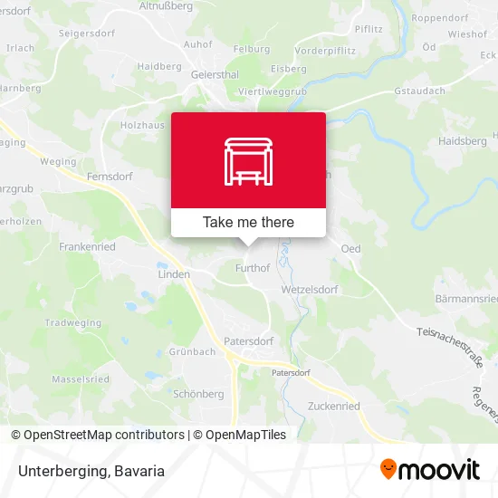 Карта Unterberging