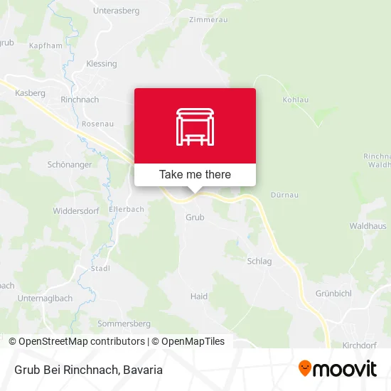 Карта Grub Bei Rinchnach