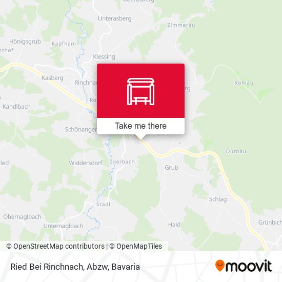 Ried Bei Rinchnach, Abzw map