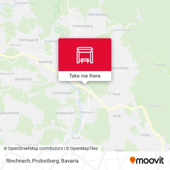 Карта Rinchnach, Probstberg