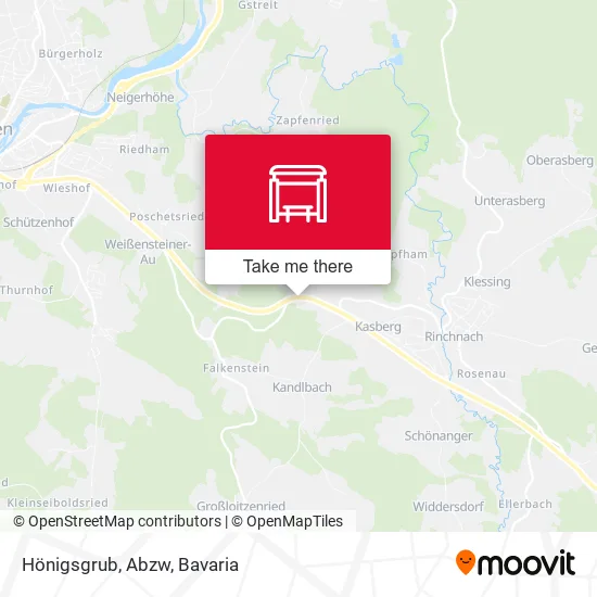 Карта Hönigsgrub, Abzw