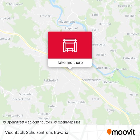 Viechtach, Schulzentrum map