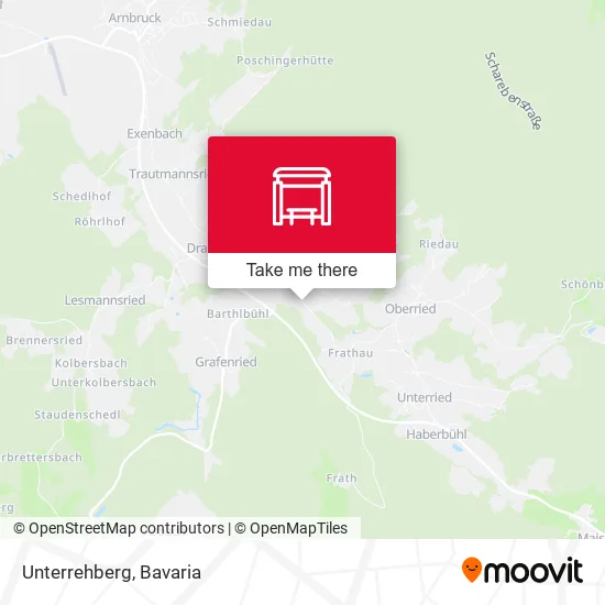 Карта Unterrehberg