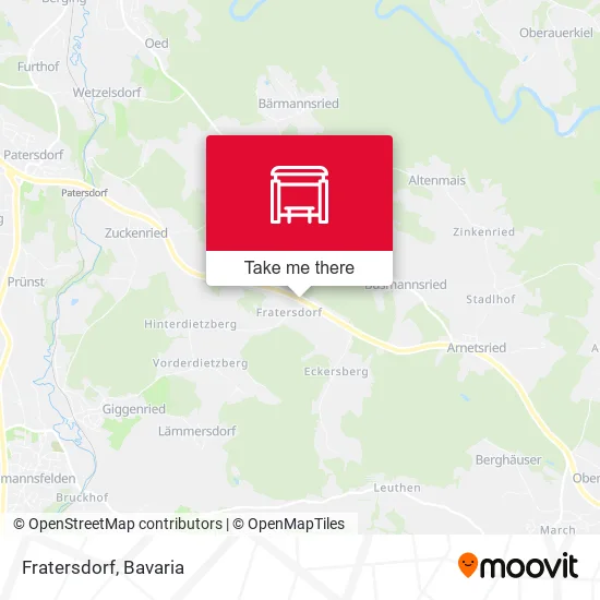 Карта Fratersdorf