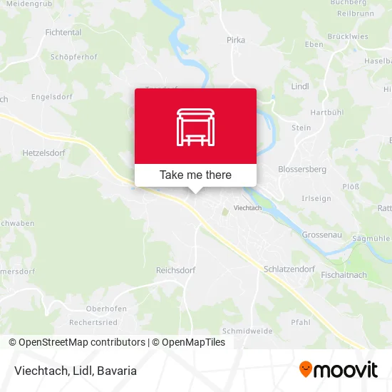 Карта Viechtach, Lidl