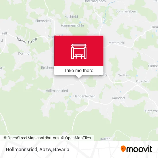 Карта Höllmannsried, Abzw