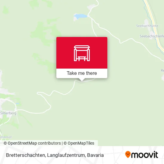 Карта Bretterschachten, Langlaufzentrum