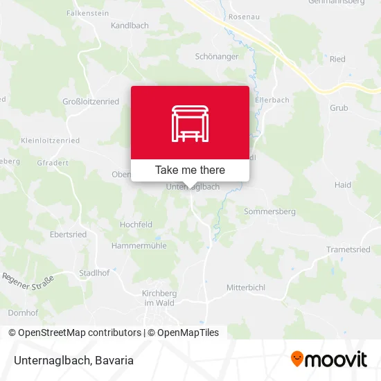 Карта Unternaglbach
