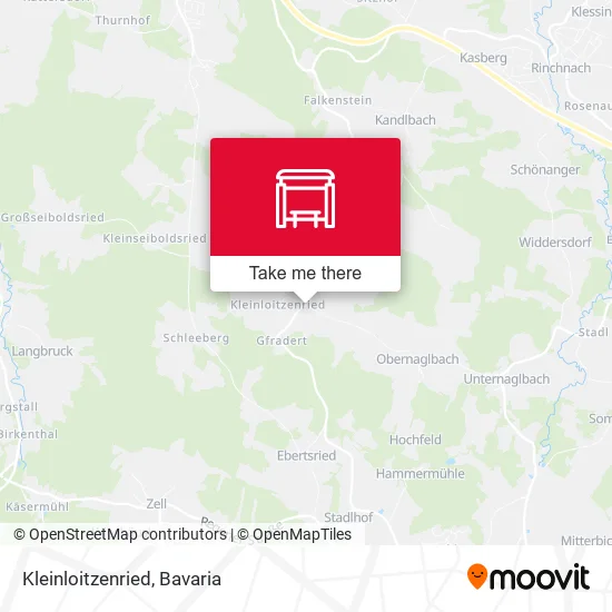 Карта Kleinloitzenried