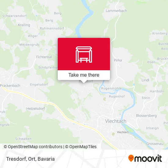 Карта Tresdorf, Ort