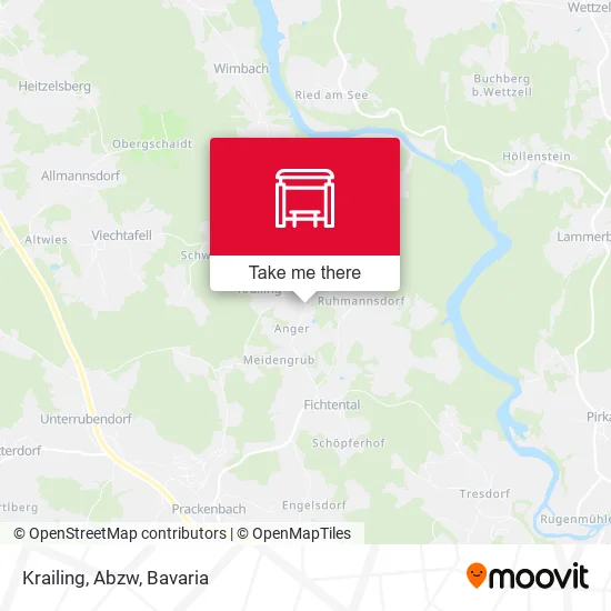 Карта Krailing, Abzw