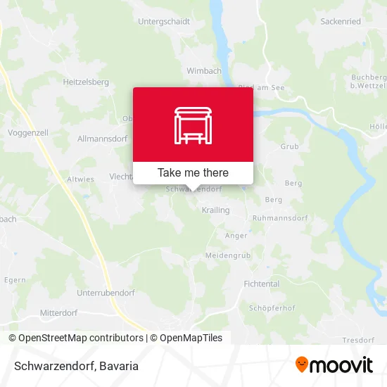 Карта Schwarzendorf