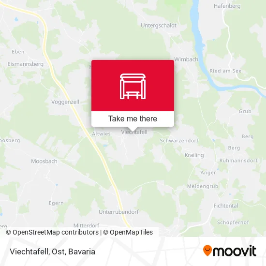 Карта Viechtafell, Ost