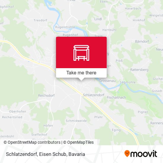 Schlatzendorf, Eisen Schub map