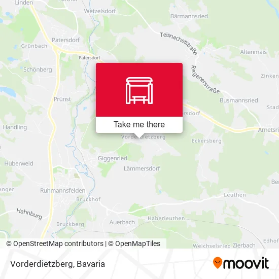 Карта Vorderdietzberg