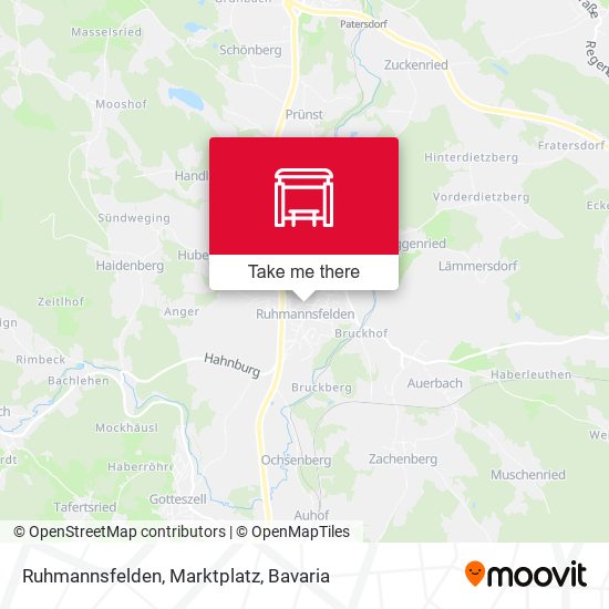 Ruhmannsfelden, Marktplatz map