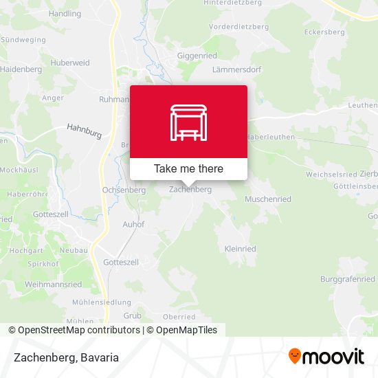 Карта Zachenberg