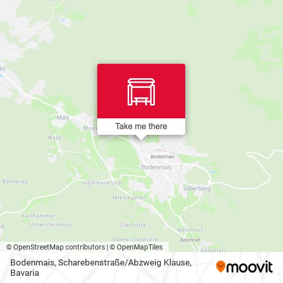 Bodenmais, Scharebenstraße / Abzweig Klause map