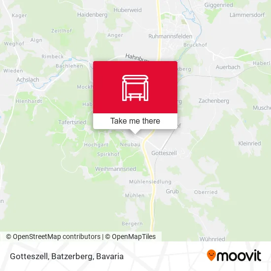 Карта Gotteszell, Batzerberg
