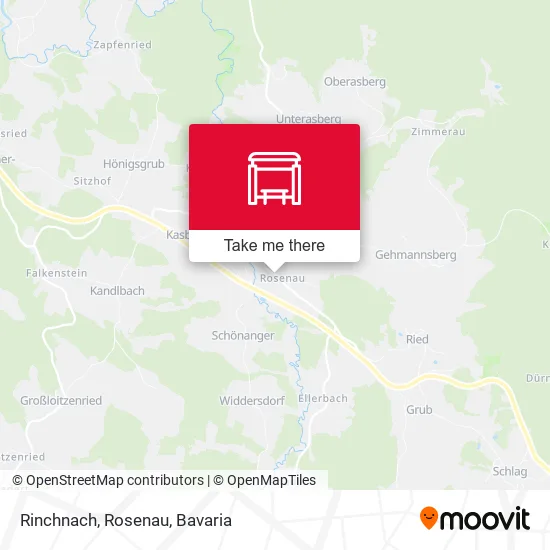 Карта Rinchnach, Rosenau
