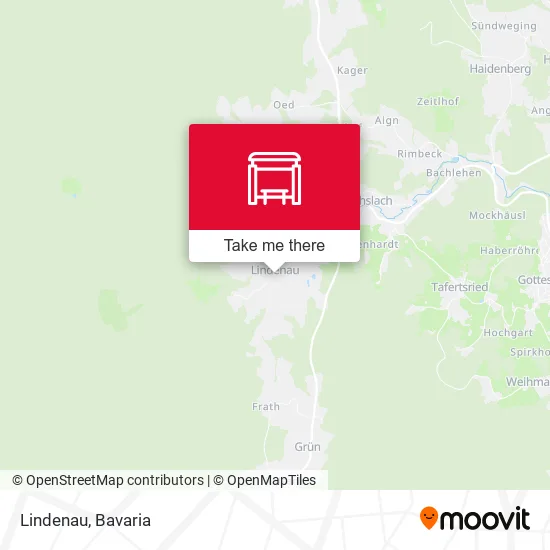 Карта Lindenau