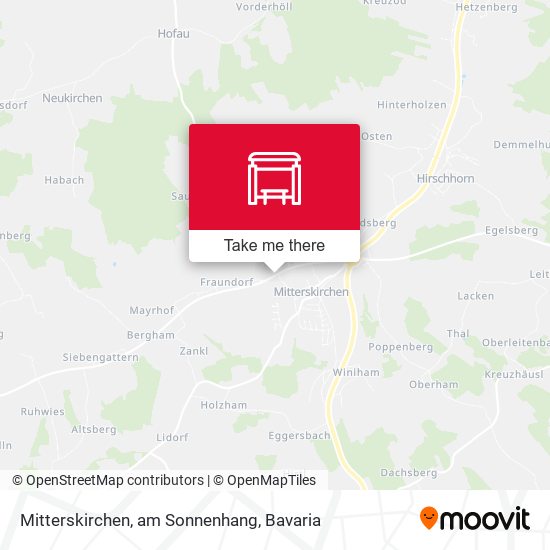 Mitterskirchen, am Sonnenhang map