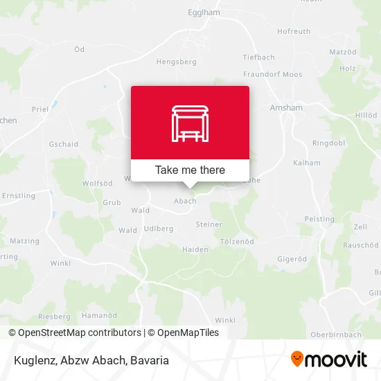 Карта Kuglenz, Abzw Abach
