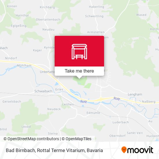 Bad Birnbach, Rottal Terme Vitarium map
