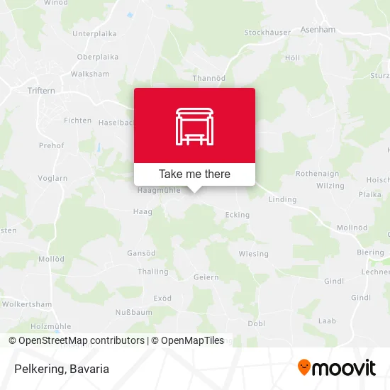 Карта Pelkering