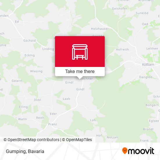 Карта Gumping