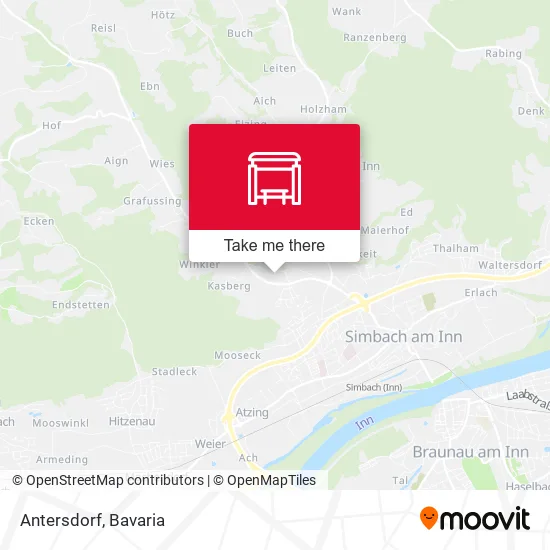 Карта Antersdorf