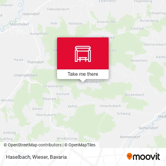 Карта Haselbach, Wieser