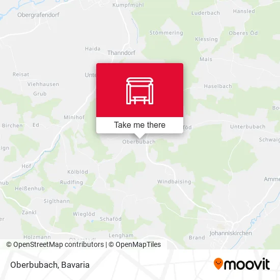 Карта Oberbubach