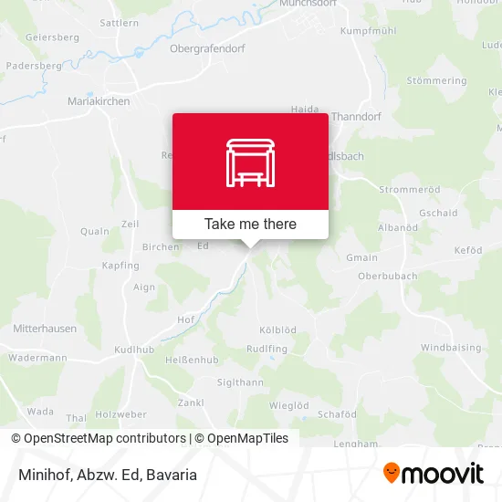 Карта Minihof, Abzw. Ed