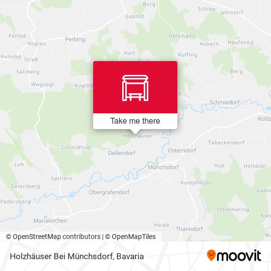 Holzhäuser Bei Münchsdorf map