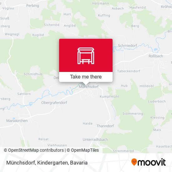 Münchsdorf, Kindergarten map