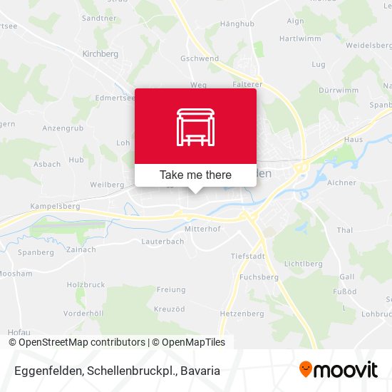Eggenfelden, Schellenbruckpl. map