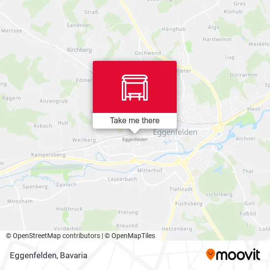 Карта Eggenfelden