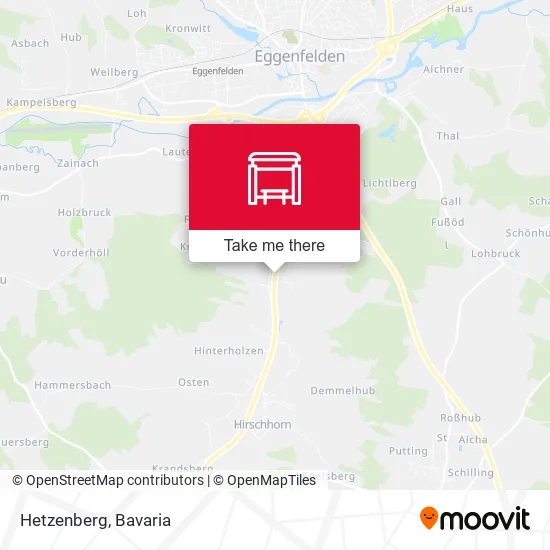 Карта Hetzenberg