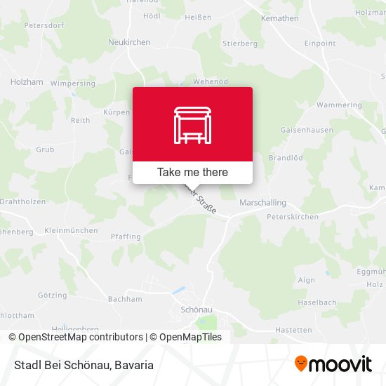 Stadl Bei Schönau map
