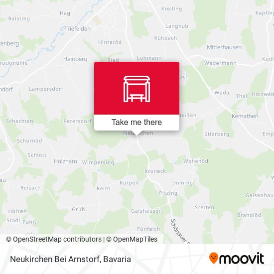 Neukirchen Bei Arnstorf map