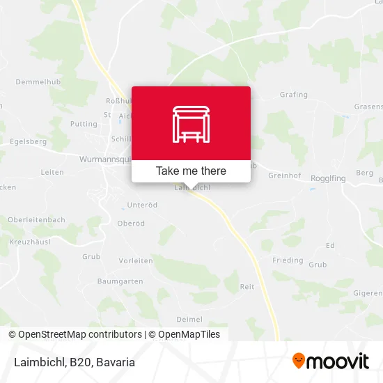 Карта Laimbichl, B20