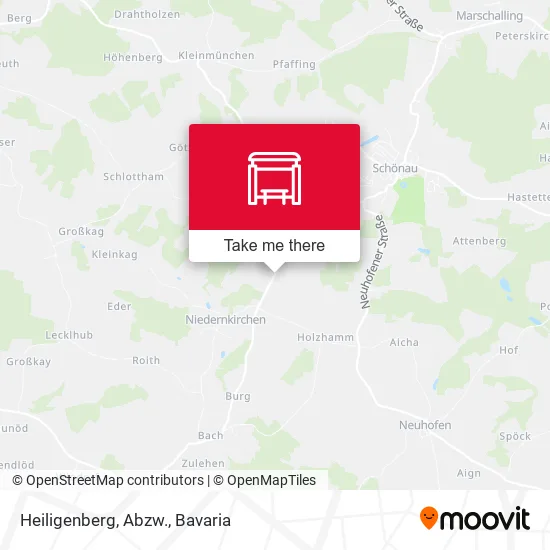 Карта Heiligenberg, Abzw.