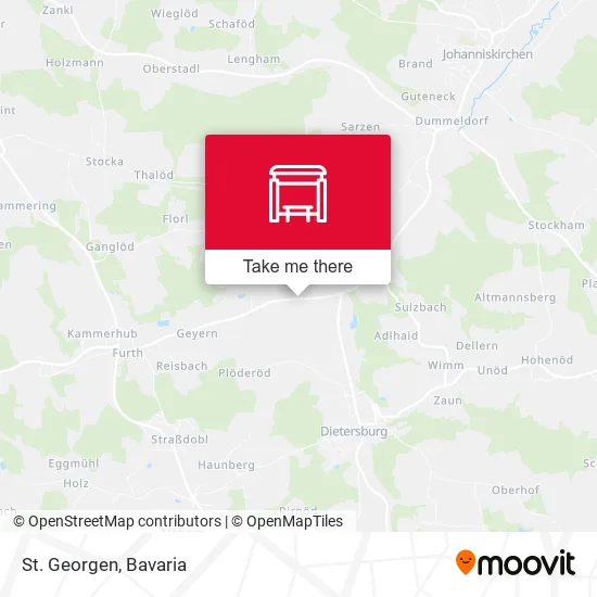 Карта St. Georgen