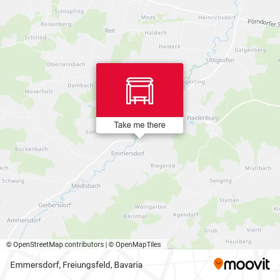 Карта Emmersdorf, Freiungsfeld