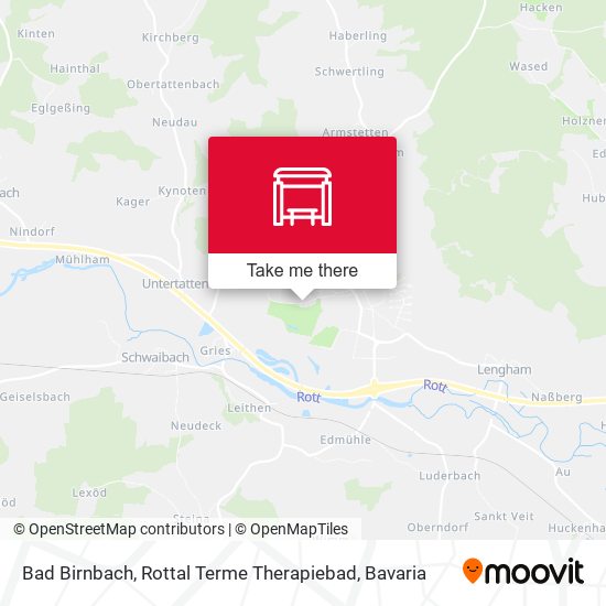 Bad Birnbach, Rottal Terme Therapiebad map