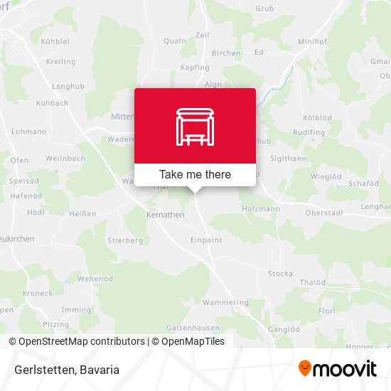 Карта Gerlstetten