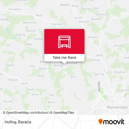 Карта Hofing