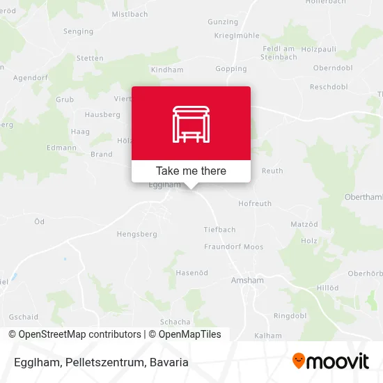 Egglham, Pelletszentrum map